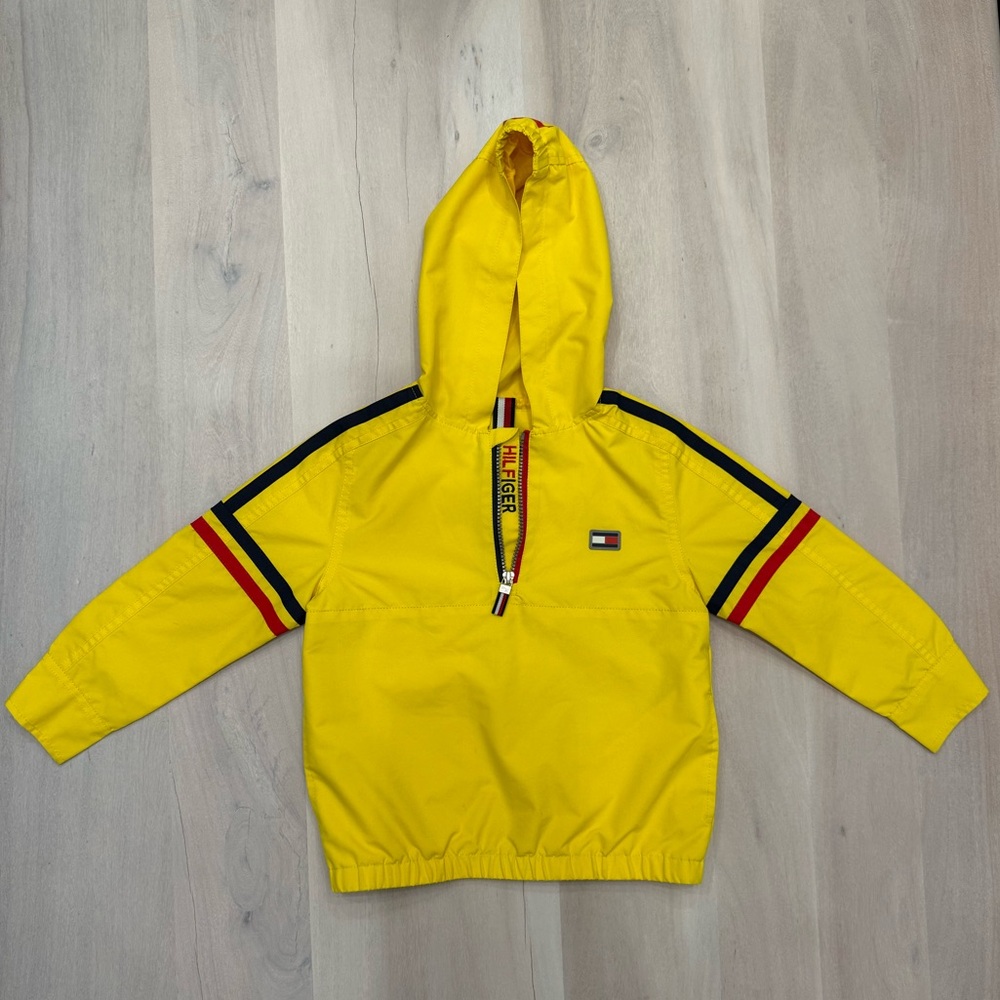Tommy Hilfiger Kids Bright Yellow Rain Jacket